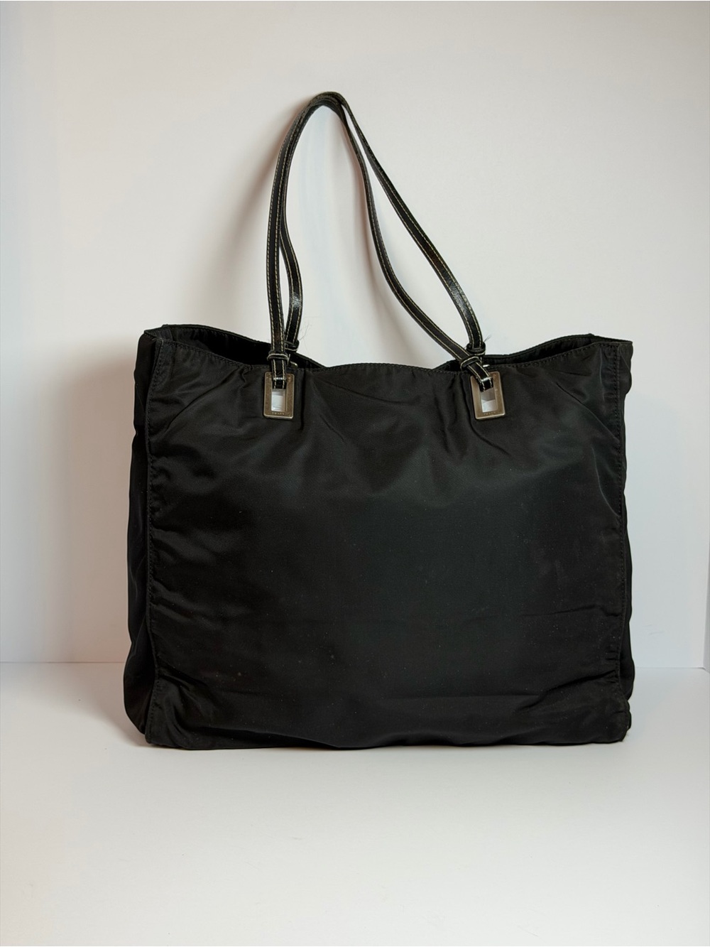 Prada Tessuto Black Nylon Tote Bag - Picture 6 of 13